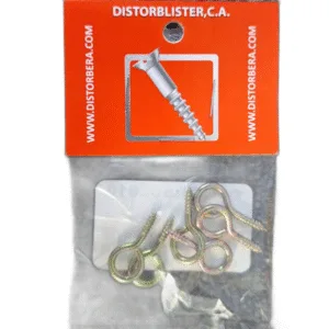 ALCAYATA TIPO OJO  #5 (6PZAS) ## 810 ## DISTORBLISTER