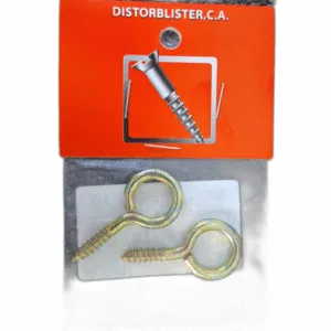 ALCAYATA TIPO OJO  #12 (2PZAS) ## 813 ## DISTORBLISTER