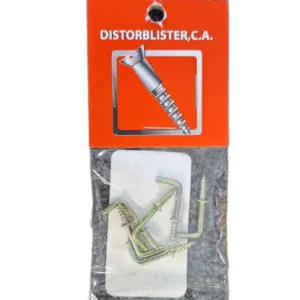 ALCAYATA TIPO "L" 5/8" (6PZAS)  ## 821 ## DISTORBLISTER