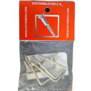 ALCAYATA TIPO "L" 1 1/4" (6PZAS) ## 823 ## DISTORBLISTER