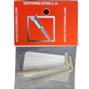 ALCAYATA TIPO "L" 2" (2PZAS) ## 825 ## DISTORBLISTER