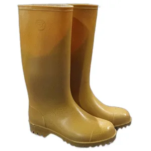 BOTA DE HULE BEIGE C/LARGA T41 - JASPE