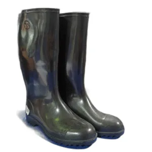 BOTA DE HULE NEGRA C/LARGA T42 - SANTA NINFA