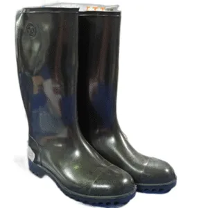 BOTA DE HULE NEGRA C/LARGA T44-45 - SANTA NINFA