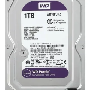 DISCO DURO SATA HD 1 TB ## WD10PURZ ## WD PURPLE