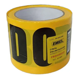 CINTA DELIMITADORA PROHIBIDO 3" x 100m ## 09-020-048 ## EXXEL