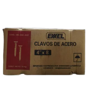 CLAVO 4" x 8 C/C GRANEL 10Kg ## 06-002-043 ## EXXEL