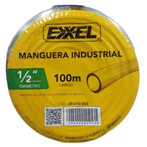 MANGUERA CRISTAL 1/2" x 100mts ## 09-010-058 ## EXXEL