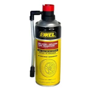 SELLADOR + INFLADOR PARA NEUMATICOS 450ml ## 09-017-280 ## EXXEL