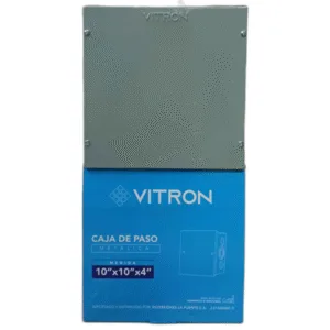 CAJA DE PASO 10"x10"x4" ## 03-007-047 ## VITRON