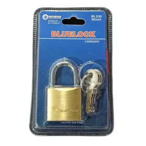 CANDADO 30mm PLANO BRONCE ## BL530 ## BLUELOCK