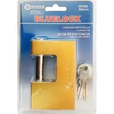 CANDADO 90mm ANTICIZALLA ## IR390 ## BLUELOCK