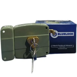 CERRADURA SOBREPONER C/F DER. VERDE ## CSD ## BLUELOCK