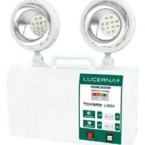 LAMPARA LED DE EMERGENCIA DOBLE FARO RECARG. LUCERNA ## L5038 ## 6V 4,5AH