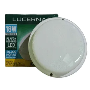 VAPOLETA LED REDONDA INT-EXT LUCERNA ## VP 618 RED ## 18W 6500K 110-220V