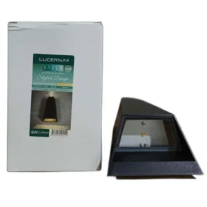 APLIQUE LED P/PARED NEGRO LUCERNA ## LP3640 ## 3W+3W 3K 100-240V