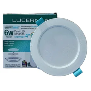 PANEL LED RED P/EMP COMPACTLUMEN LUCERNA 3 EN 1 # 406 CL 3CCT # 6W 6500K 110-277V