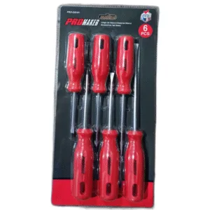 JUEGO DE DESTORNILLADORES (6 PZAS) ## PRO-DS191 ## PROMAKER