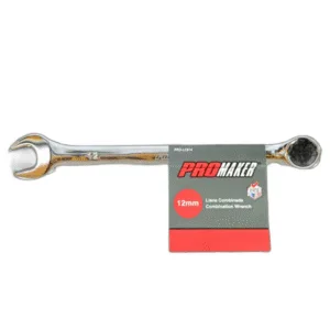 LLAVE COMBINADA CROMADA 12mm ## PRO-LC814 ## PROMAKER