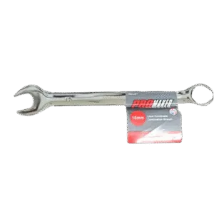LLAVE COMBINADA CROMADA 15mm ## PRO-LC817 ## PROMAKER