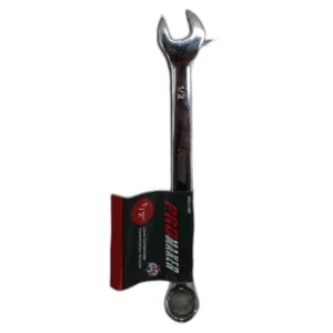 LLAVE COMBINADA CROMADA 1/2" ## PRO-LC886 ## PROMAKER