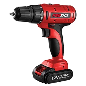 TALADRO DESTORNILLADOR INALAMBRICO 3/8" 12V C/ACCESORIOS ## PRO-TI12K ## PROMAKER (NP)