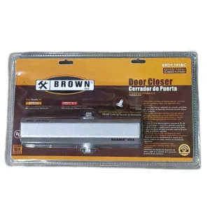 CIERRA PUERTA HIDRAULICO CAP 265 LBS ## BRDC505BC ## BROWN USA