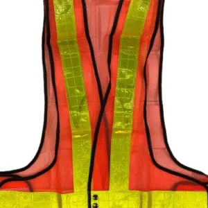 CHALECO VIAL NARANJA C/BANDA AMARILLA ## BRLH009 ## BROWN USA