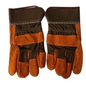 GUANTE CARNAZA Y TELA 10.5" ## BRLWG002 ## BROWN USA