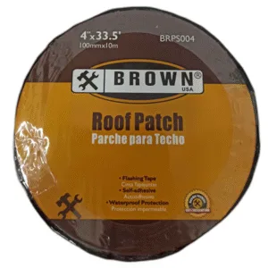 CINTA PARA TECHO 4" x 10m AUTOADHESIVA ## BRPS004 ## BROWN USA