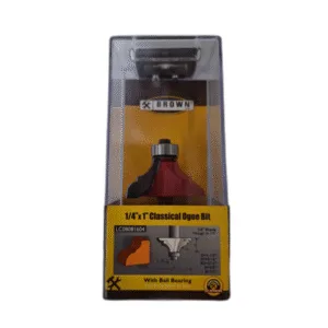 BROCA OGEE CLASICA 1/4"x1" ## LC08081604 ## BROWN USA