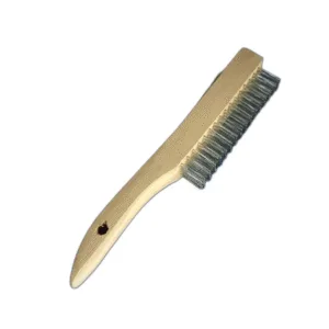 CEPILLO DE ALAMBRE 4x16 C/MANGO MAD ## BRWB-001 ## VALLEY