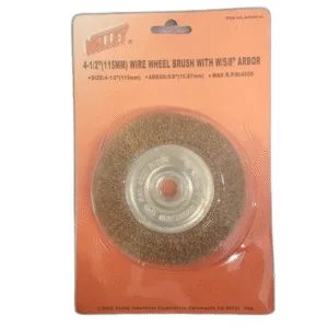 CEPILLO CIRCULAR DE ALAMBRE 4-1/2" X 5/8" ## BRWW-45 ## VALLEY