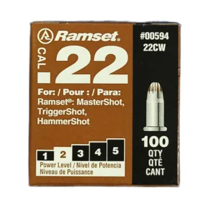 FULMINANTE CAL. 22 MARRON (CAJA 100 UNID) ## 00594 ## RAMSET