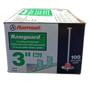 CLAVO 3" (76mm) C/ARANDELA P/CONCRETO (CAJA 100 UND) ## 1524SDE ## RAMSET