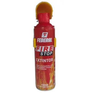 EXTINTOR DE FUEGO DESECHABLE 500ML ## FD-002 ## FEDERAL