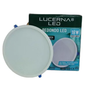 PANEL LED RED P/EMP HIGH LUMEN LUCERNA # 618 HL 6K # 18W 6500K 110-220V (NP)