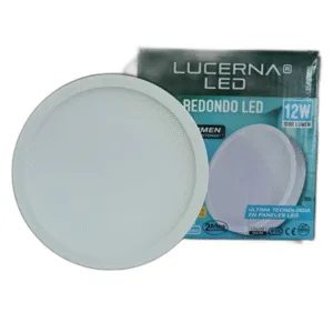 PANEL LED RED SUPERF HIGH LUMEN LUCERNA # 412 S HL # 12W 6500K 110-220V (NP)