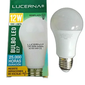 BOMBILLO LED LUCERNA # 12W A60 3K # 12W E27 3000K 110-220V