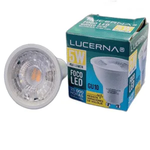 BOMBILLO LED GU10 LUCERNA # 5W GU10 3K # 5W 3000K 110-220V