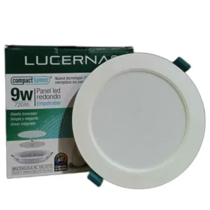 PANEL LED RED P/EMP COMPACTLUMEN LUCERNA # 509 CL # 9W 6500K 110-220V (NP)