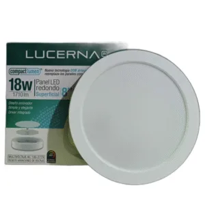 PANEL LED RED SUPERF COMPACTLUMEN LUCERNA # 818 S CL # 18W 6500K 110-220V (NP)