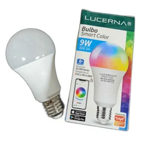 BOMBILLO SMART COLOR LUCERNA # 9W SMART # 9W RGB 2700-6500K 110-220V