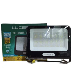 REFLECTOR LED COMPACTO LUCERNA # RP 200 CV # 200W 6500K 110-220V