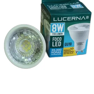 BOMBILLO LED GU10 LUCERNA # 8W GU10 6K # 8W 6500K 110-220V