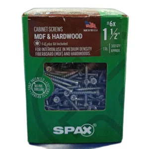 TORNILLO P/MDF Y MELAMINAS 6" X 1-1/2" ## T-15 ## SPAX