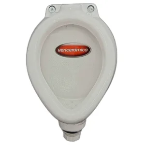 URINARIO SIDNEY P/COLGAR BLANCO C/KIT DE INST ## 20-28-003 ## VENCERAMICA