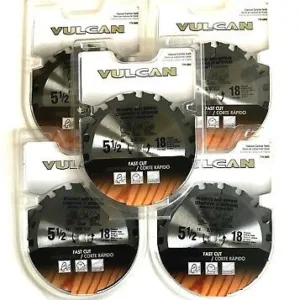 DISCO CORTE RAPIDO P//MADERA 5.-1/2"X18T  ## 779-5065 ## VULCAN