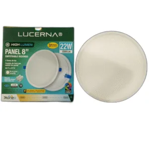 PANEL LED RED P/EMP HIGH LUMEN LUCERNA # 822 HL 3TONE # 22W 3000-4000-6500K 100-305V