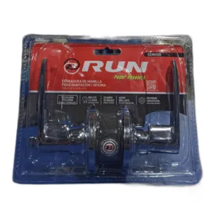 CERRADURA MANILLA P/DORMITORIO ACERO BTE ## CER0120 ## RUN